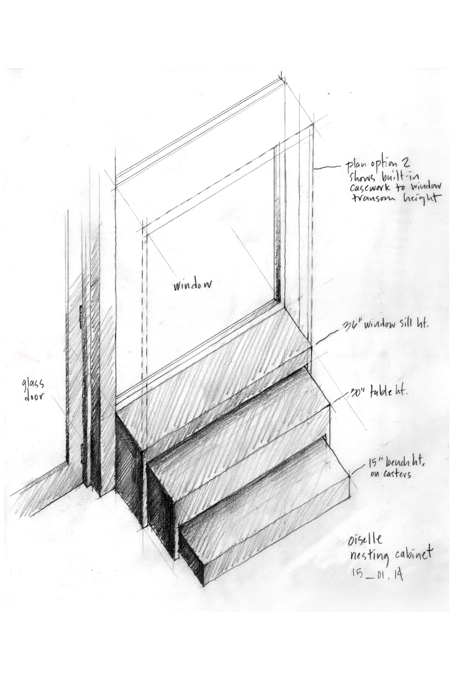 OISELLE NESTING DETAIL SKETCH