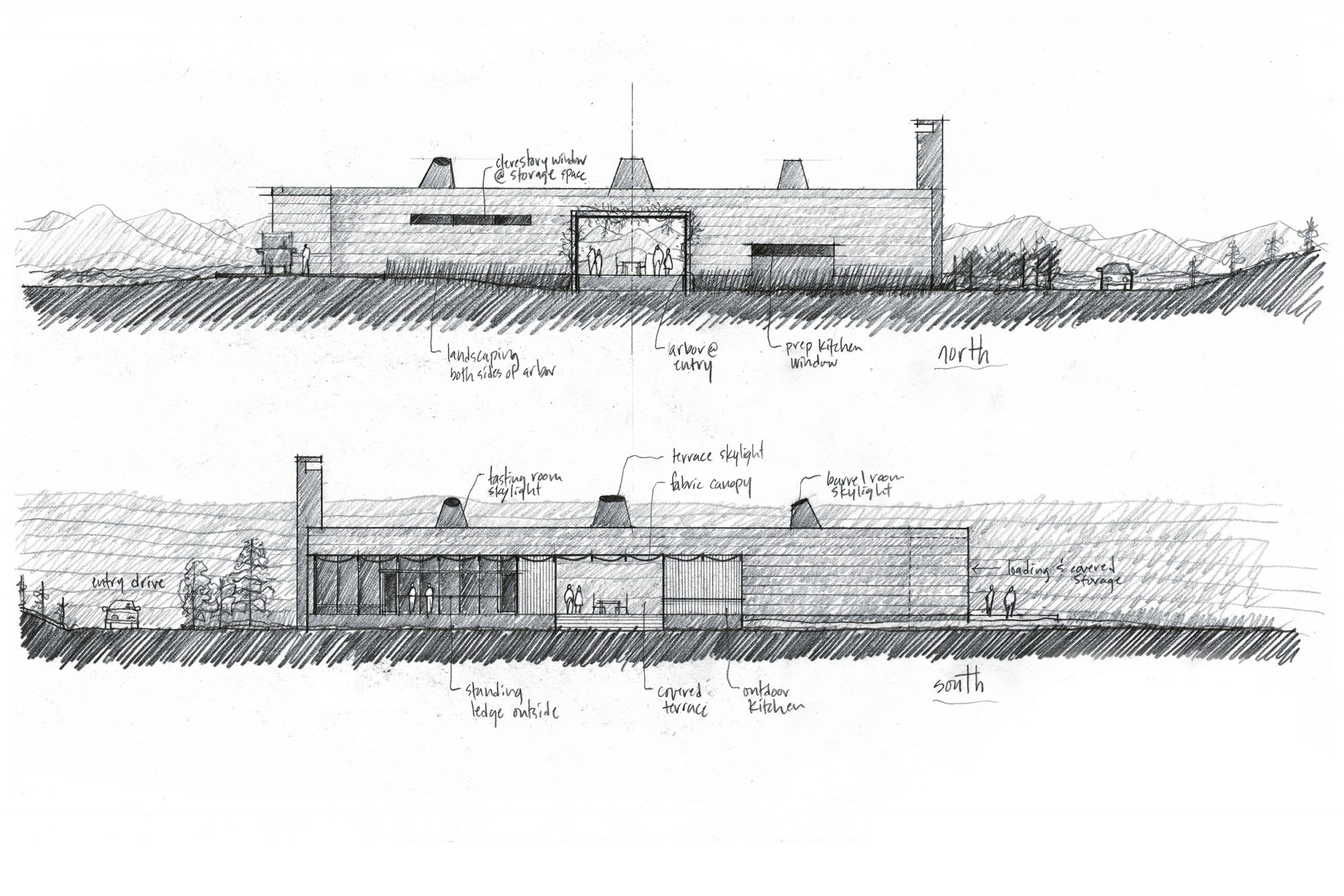 ALTON WINES ELEVATION SKETCH