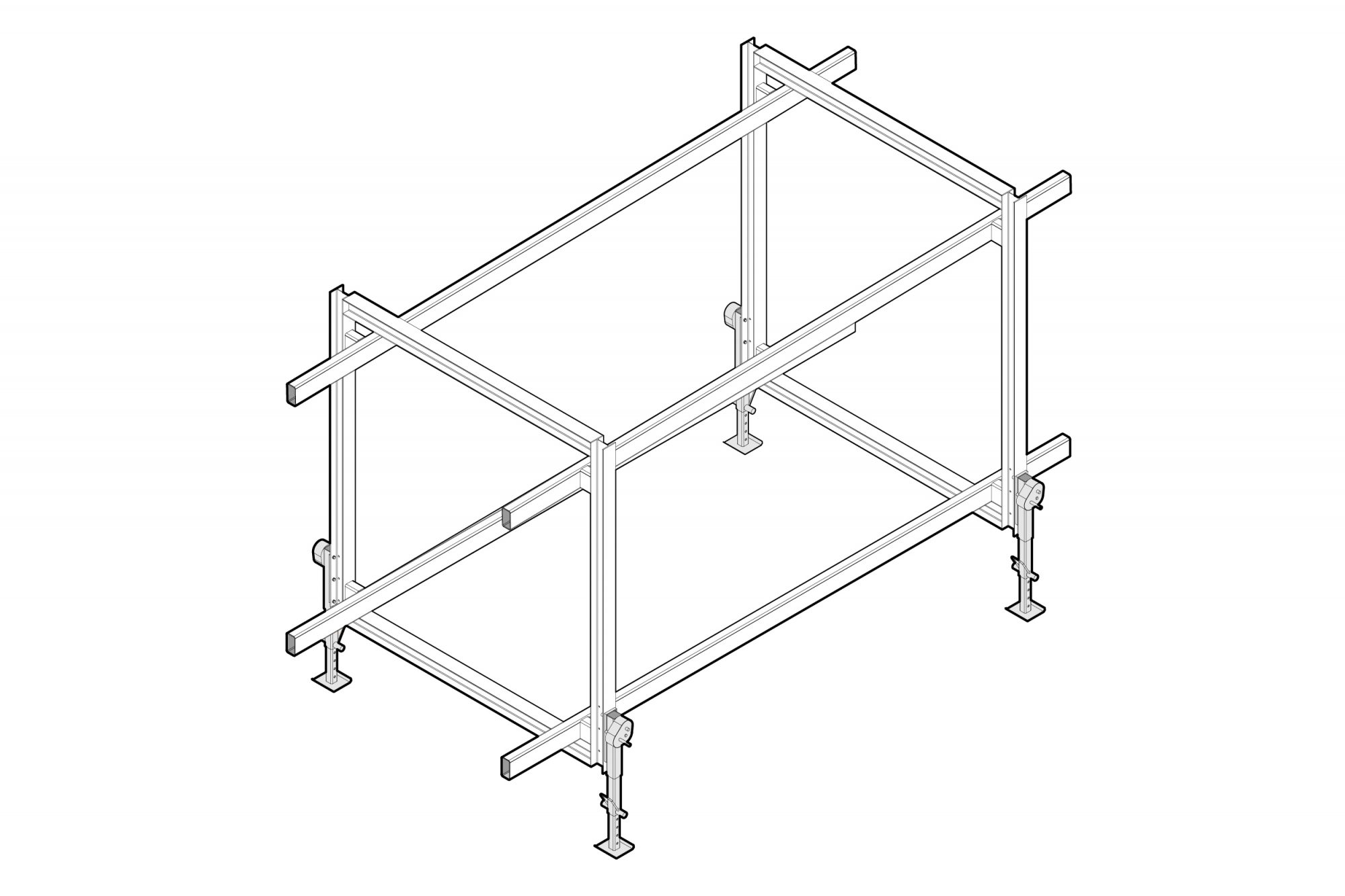 R6 CABINS EXOSKELETON STRUCTURE