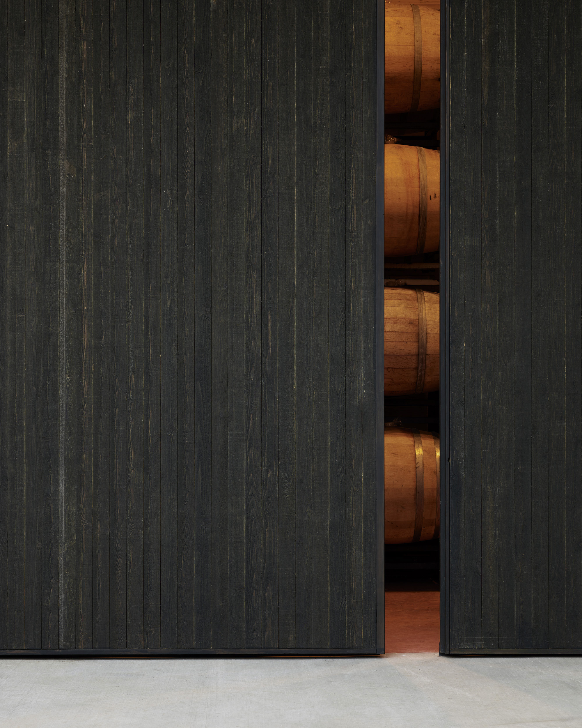 COR CELLARS SLIDING DOOR DETAIL