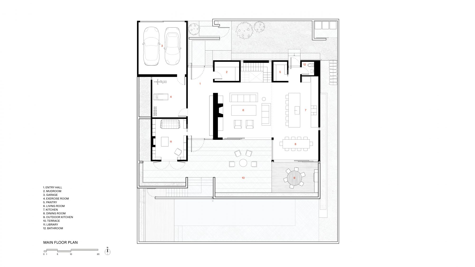 SOUND HOUSE MAIN FLOOR PLAN